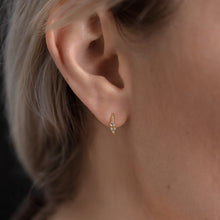 Load image into Gallery viewer, Pixie Threader Earrings in Diamond