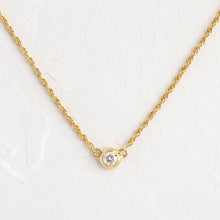 Load image into Gallery viewer, Centering Necklace in Diamond